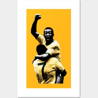 Pele scaled is Legend Posters and Art